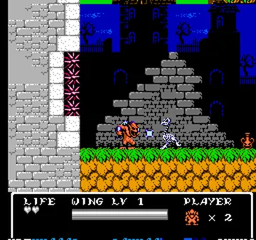 Gargoyle's Quest II (USA) screen shot game playing